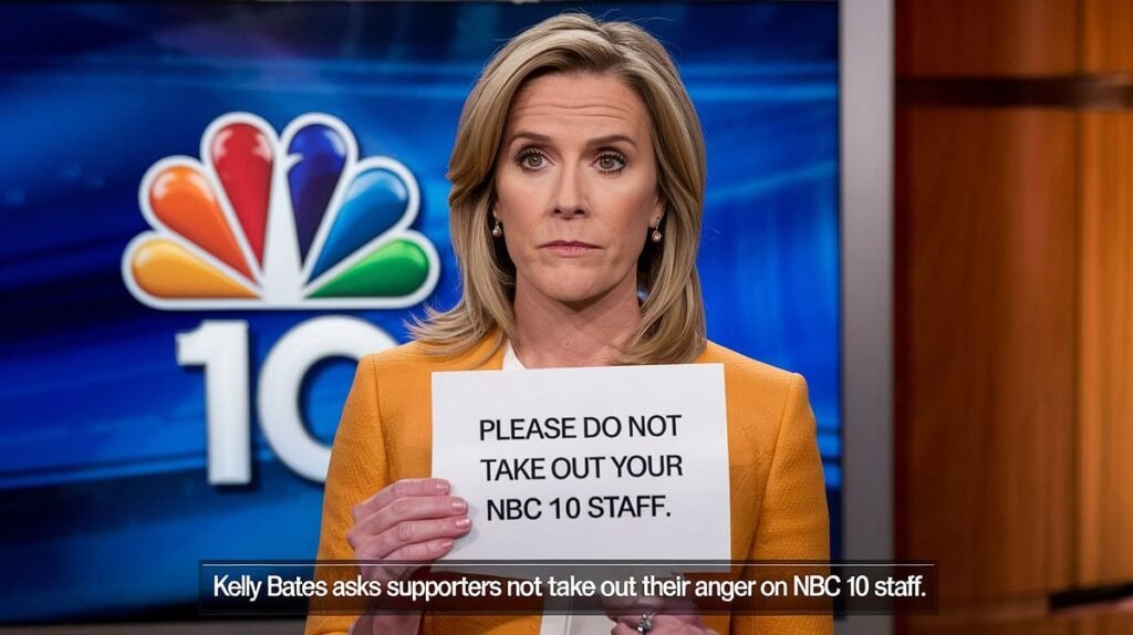 kelly bates asks supporters not to take out their anger on nbc 10 ...