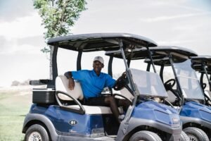 Golf Cart from Rusting at the Beach